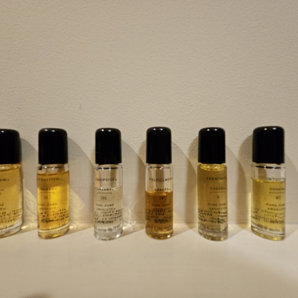 Aveda Chakra Perfume Set - partially used